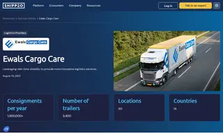 Preview of the Ewals Cargo Care Case Study
