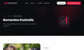 Preview of the Barnardos Australia Case Study