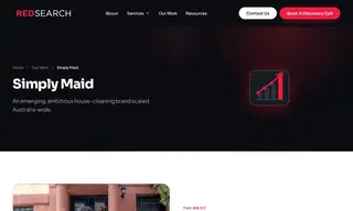 Preview of the Simply Maid Case Study