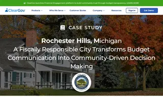 Preview of the Rochester Hills Case Study