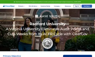 Preview of the Radford University Case Study