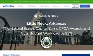 Preview of the City of Little Rock Case Study