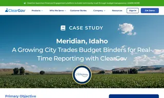 Preview of the City of Meridian Case Study