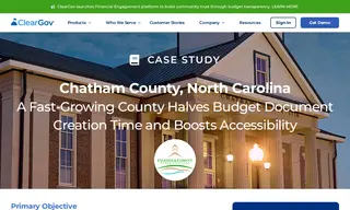 Preview of the Chatham County, North Carolina Case Study