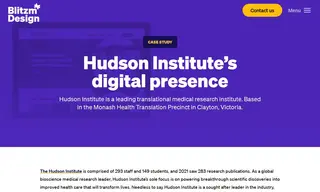 Preview of the Hudson Institute of Medical Research Case Study