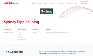 Preview of the Sydney Pipe Relining Case Study