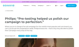 Preview of the Philips Case Study