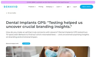 Preview of the Dental Implants GPS Case Study