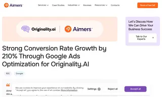 Preview of the Originality.ai Case Study