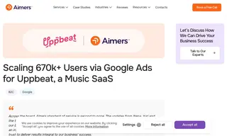 Preview of the Uppbeat Case Study