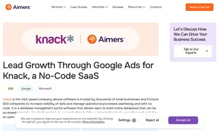Preview of the Knack Case Study