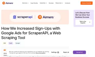 Preview of the ScraperAPI Case Study