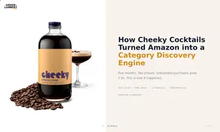 Preview of the Cheeky Cocktails Case Study