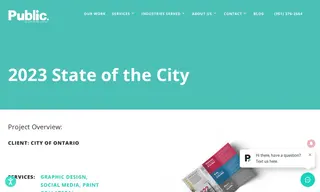 Preview of the City of Ontario Case Study
