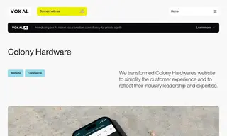 Preview of the Colony Hardware Case Study