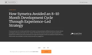 Preview of the Symetra Case Study