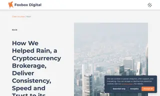 Preview of the Rain Case Study