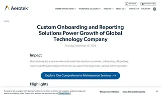 Preview of the Global Technology Company Case Study
