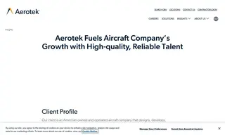 Preview of the Aircraft Company in Savannah, Georgia Case Study