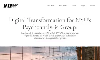 Preview of the Psychoanalytic Association of New York (pany) Case Study