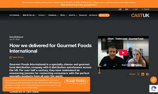 Preview of the Gourmet Foods International Case Study