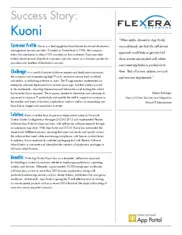 Preview of the Kuoni Case Study