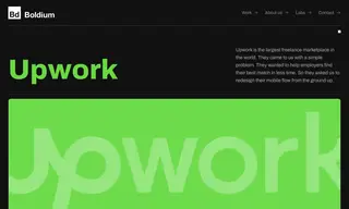 Preview of the Upwork Case Study
