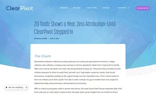 Preview of the Large Cybersecurity Software Company Case Study