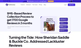 Preview of the Sheridan Saddle & Buckle Co Case Study
