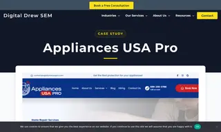 Preview of the Appliance USA Pro Case Study