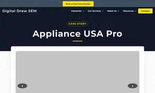 Preview of the Appliance USA Pro Case Study