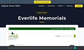 Preview of the Everlife Memorials Case Study