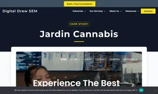 Preview of the Jardin Cannabis Case Study