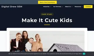 Preview of the Make It Cute Kids Case Study