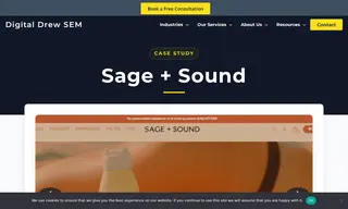 Preview of the Sage + Sound Case Study