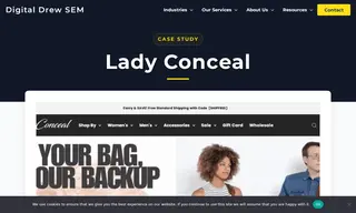 Preview of the Lady Conceal Case Study