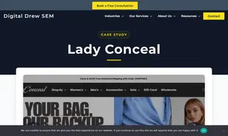 Preview of the Lady Conceal Case Study