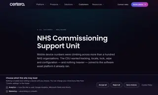 Preview of the NHS Commissioning Support Unit (csu) Case Study