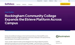 Preview of the Rockingham Community College Case Study