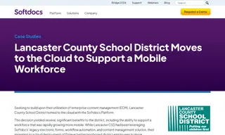 Preview of the Lancaster County School District Case Study
