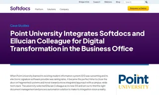 Preview of the Point University Case Study