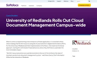 Preview of the University of Redlands Case Study