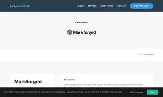 Preview of the Markforged Case Study
