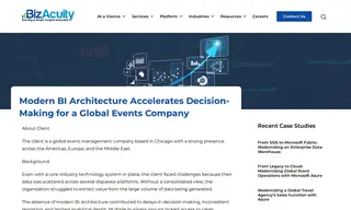 Preview of the Global Events Company Case Study