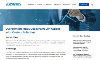 Preview of the Multi-Billion Dollar Telecommunications Company Case Study