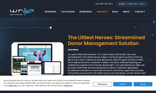 Preview of the The Littlest Heroes Case Study