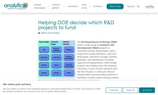 Preview of the US Department of Energy (doe) Case Study