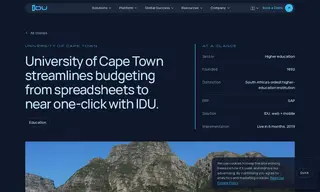 Preview of the University of Cape Town Case Study