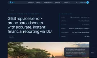 Preview of the Gordon Institute of Business Science Case Study