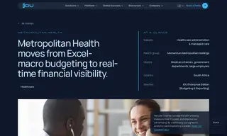 Preview of the Metropolitan Health Group Case Study